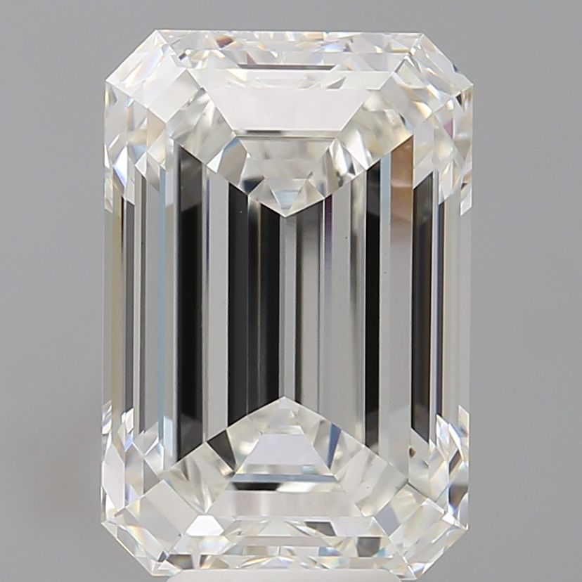 8.04 ct. emerald Lab Grown Diamond front image