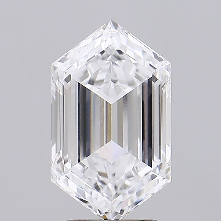 3.09 ct lab-grown Hexagonal Diamond