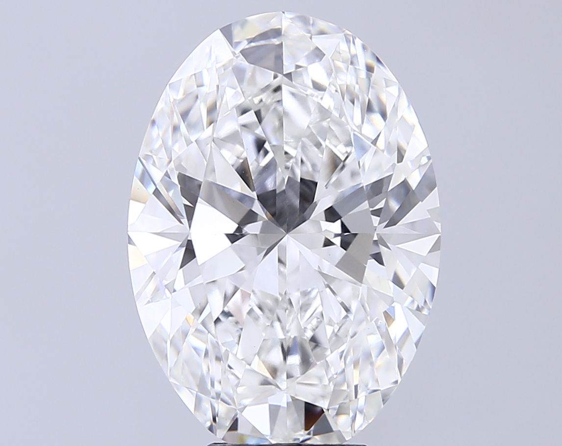 8.07 ct. oval Lab Grown Diamond front image