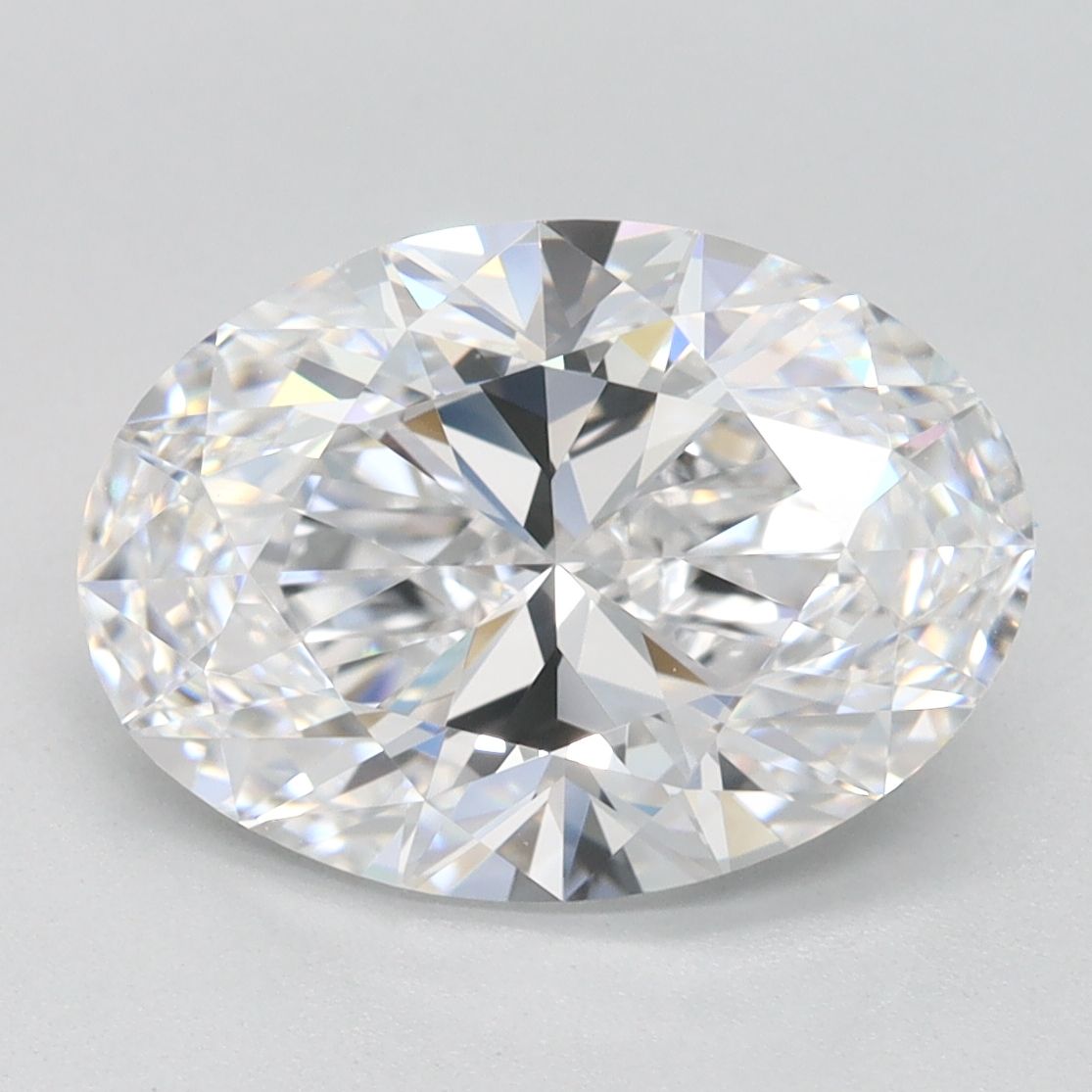 3.01 ct. oval Lab Grown Diamond front image