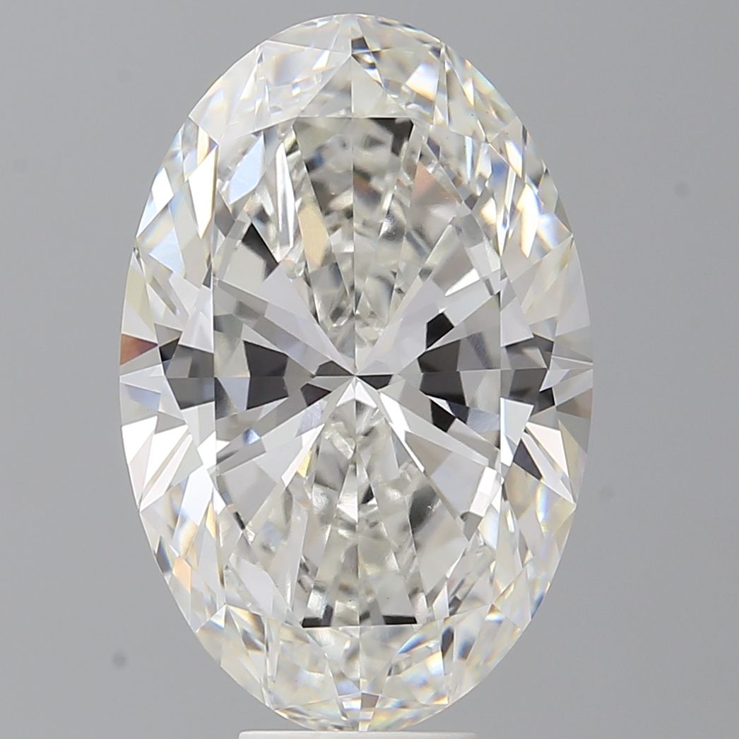 9.50 ct. oval Lab Grown Diamond front image