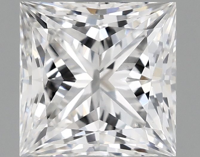 1.10 ct. princess Lab Grown Diamond front image