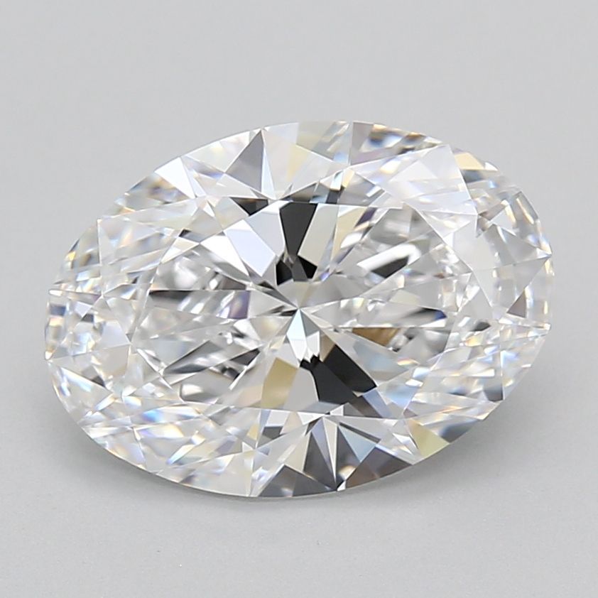 3.99 ct. oval Lab Grown Diamond front image
