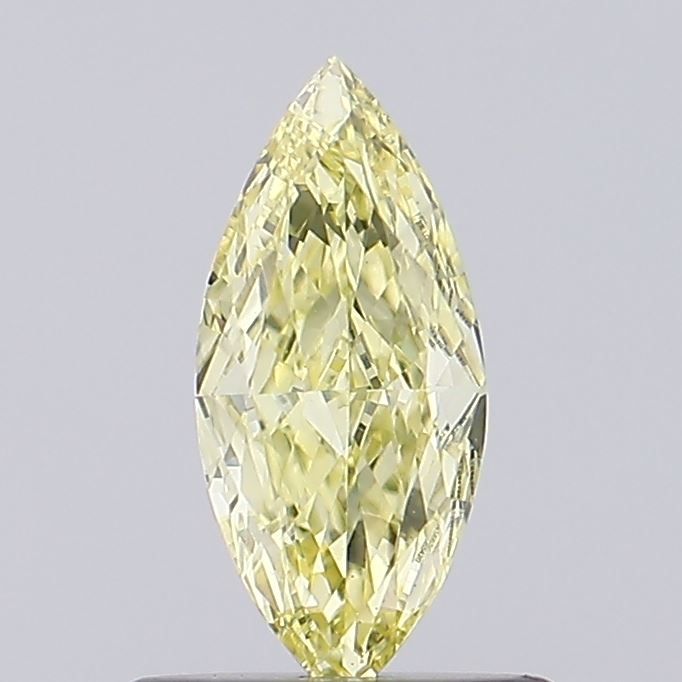 0.46 CT Fancy Yellow MARQUISE