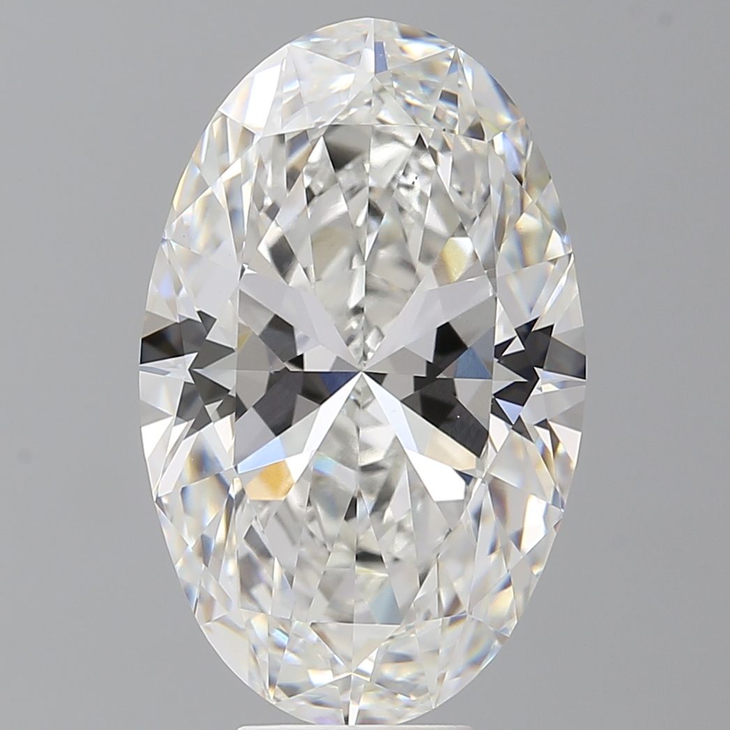 8.58 ct. oval Lab Grown Diamond front image
