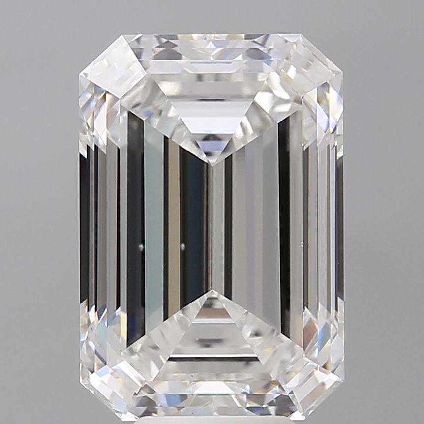 8.50 ct. emerald Lab Grown Diamond front image