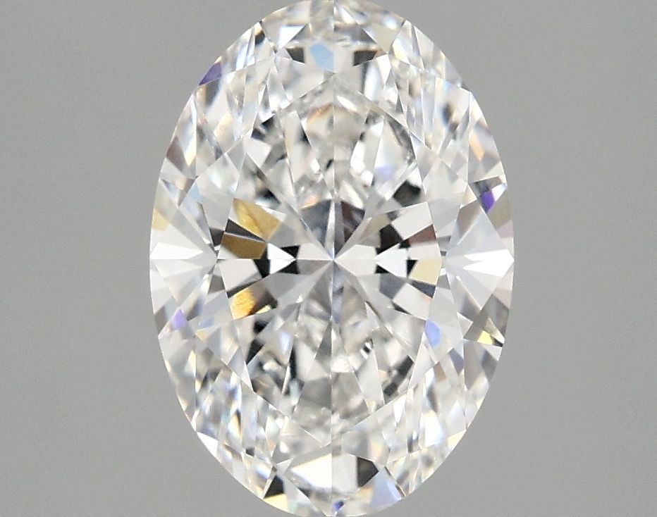 2.10 ct. oval Lab Grown Diamond front image