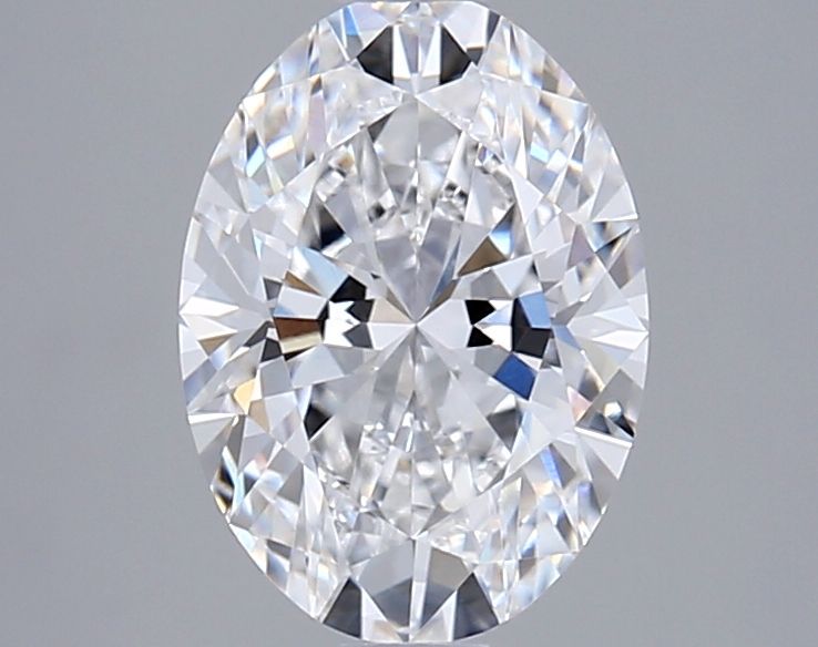 1.56 ct. oval Lab Grown Diamond front image