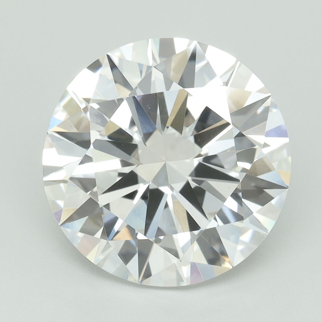 6.02 ct. round Lab Grown Diamond front image