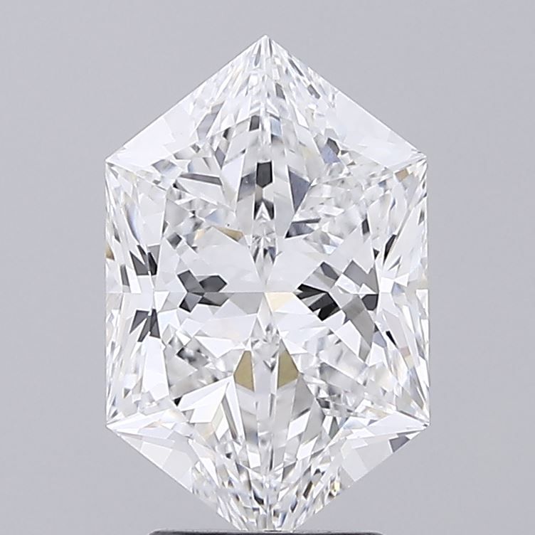 3.01 ct lab-grown Hexagonal Diamond