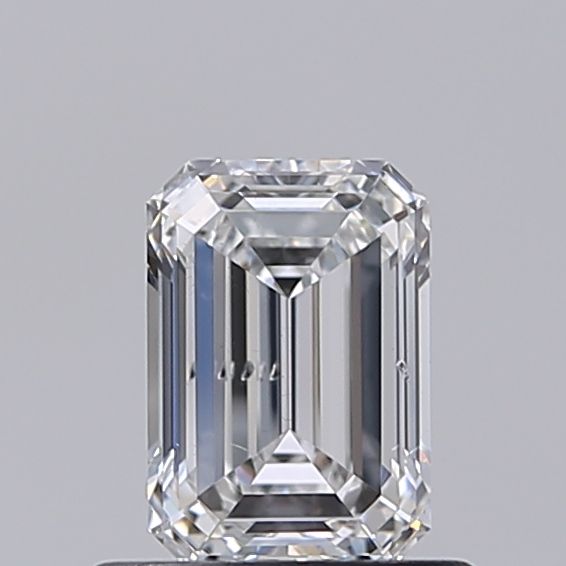 0.66 Carat E SI1 Emerald Lab Diamond