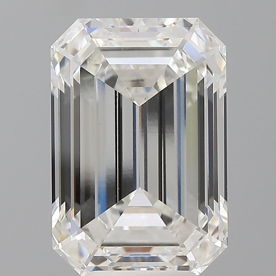 7.10 ct. emerald Lab Grown Diamond front image