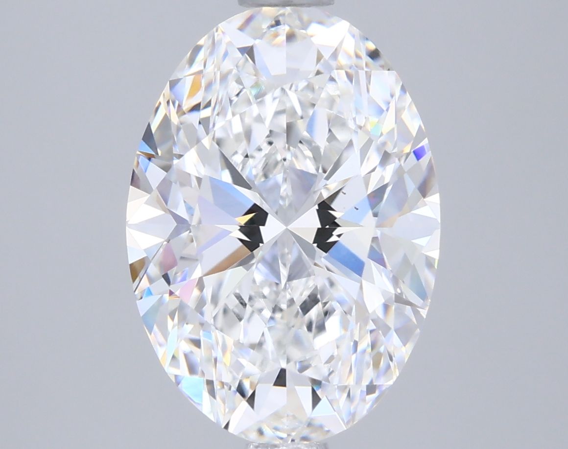 3.02 ct. oval Lab Grown Diamond front image