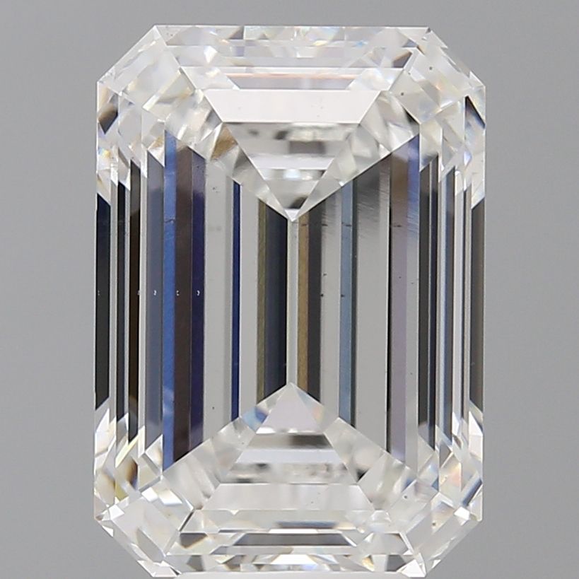 7.06 ct. emerald Lab Grown Diamond front image