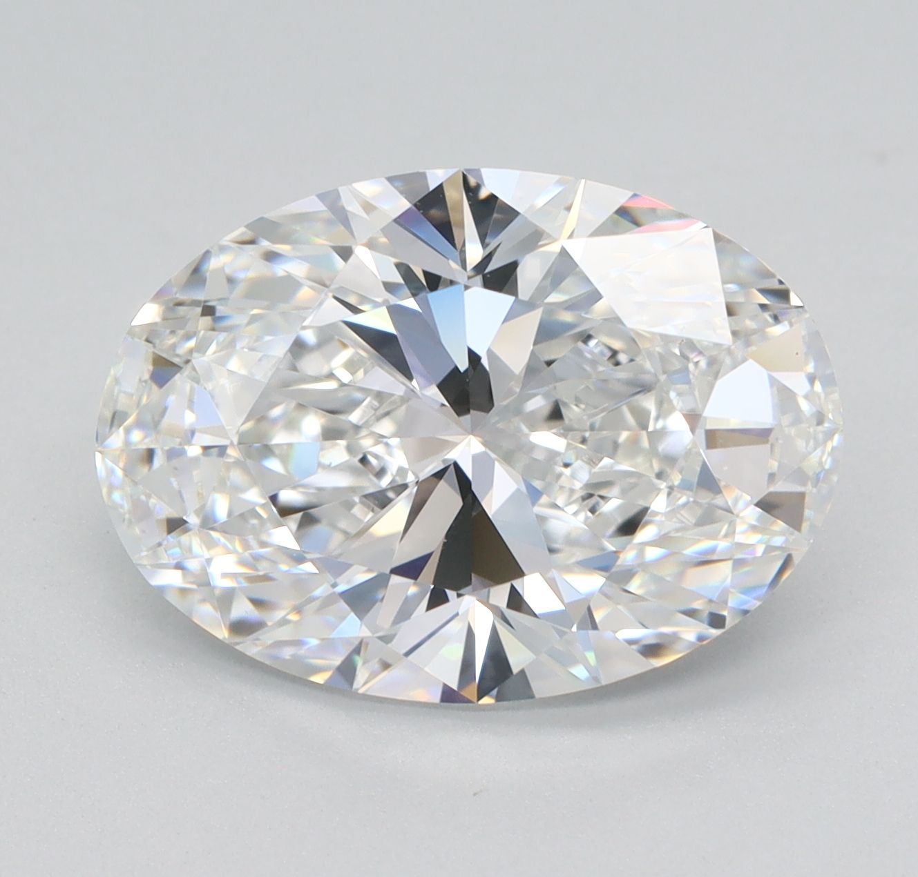 4.03 ct. oval Lab Grown Diamond front image