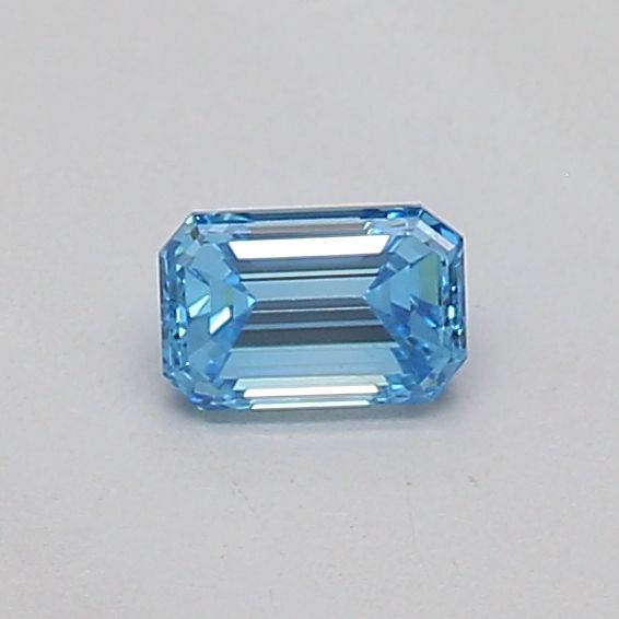 0.14 CT Fancy Vivid Blue EMERALD