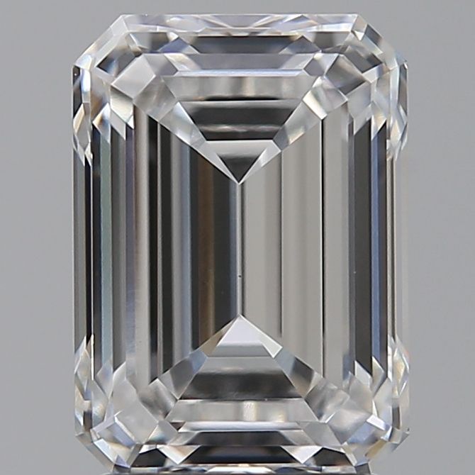 2.58 ct. emerald Lab Grown Diamond front image