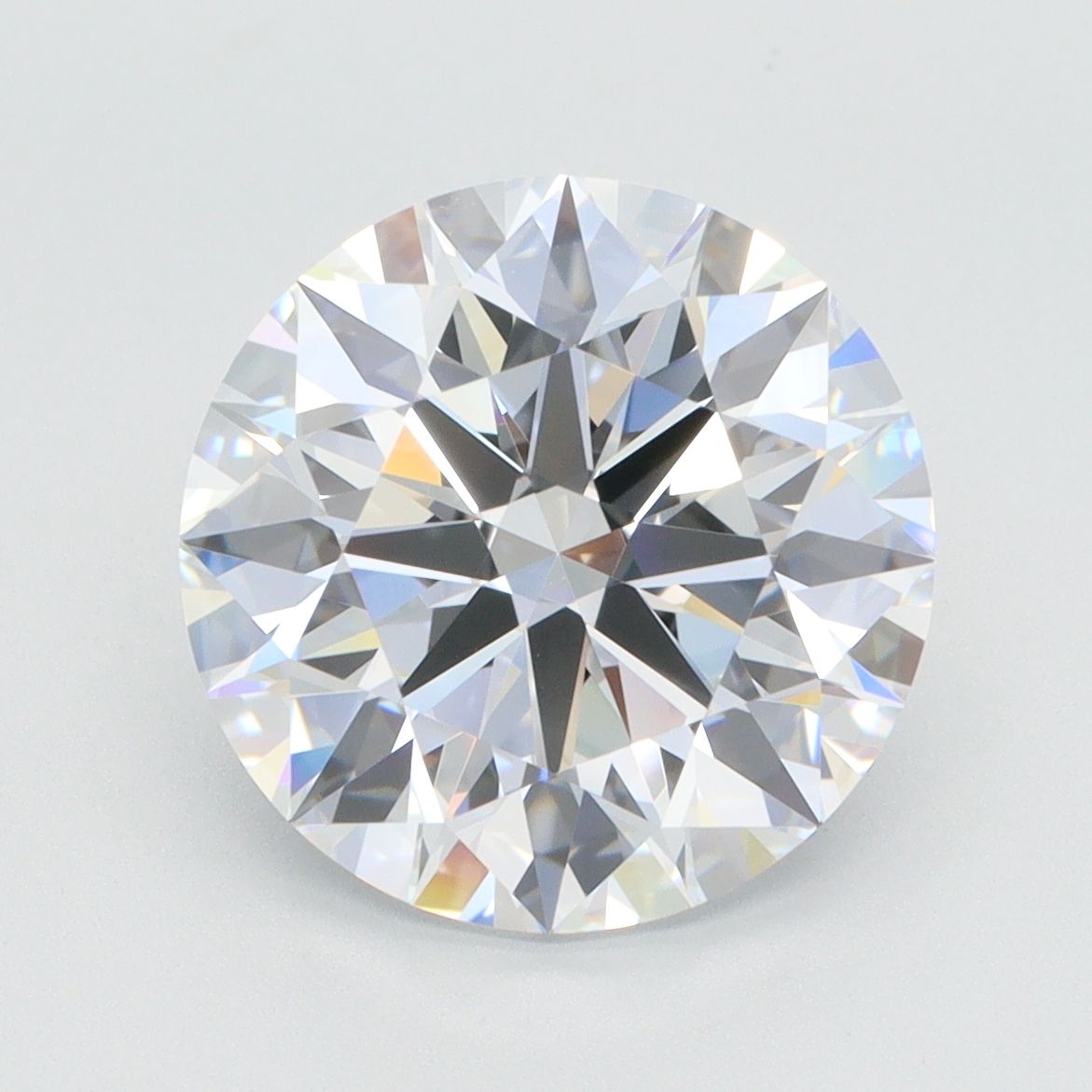5.02 ct. round Lab Grown Diamond front image