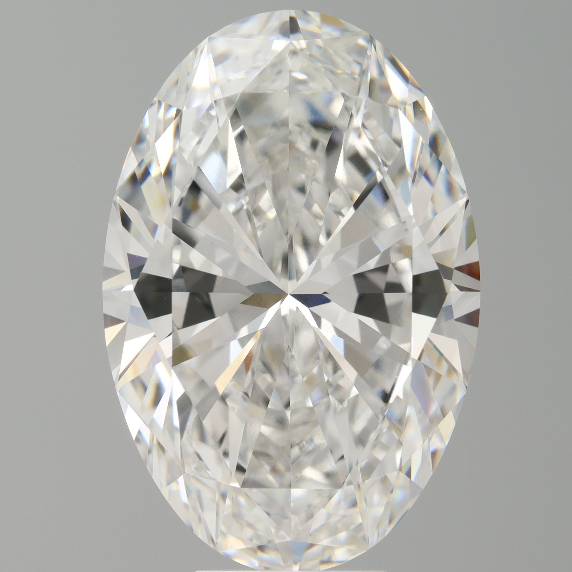 9.02 ct. oval Lab Grown Diamond front image