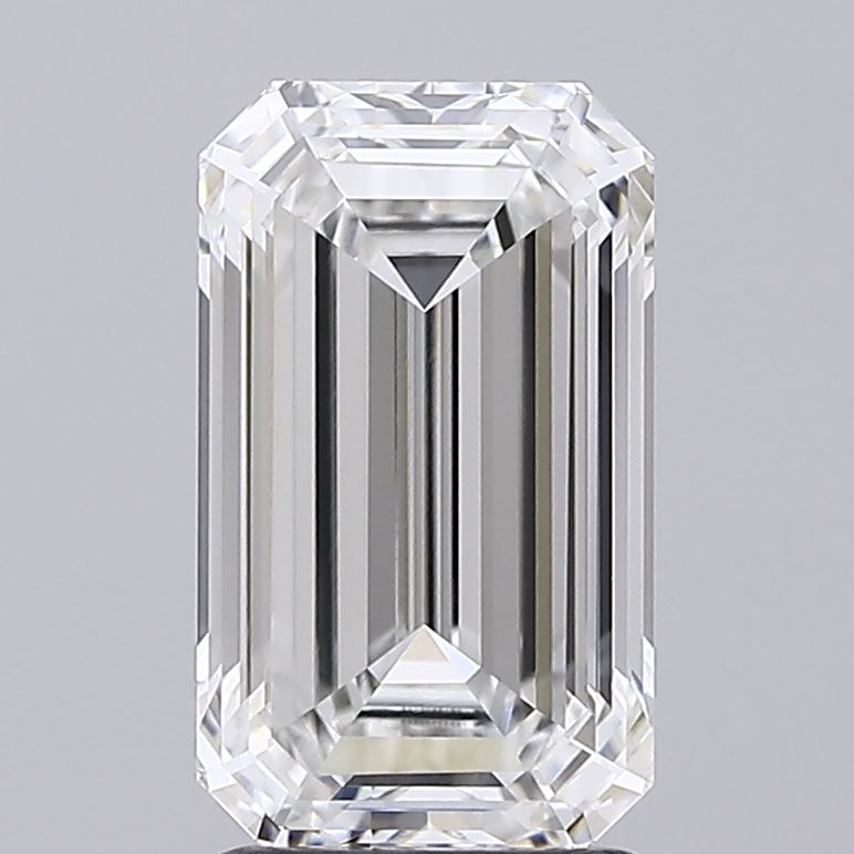 2.59 ct. emerald Lab Grown Diamond front image