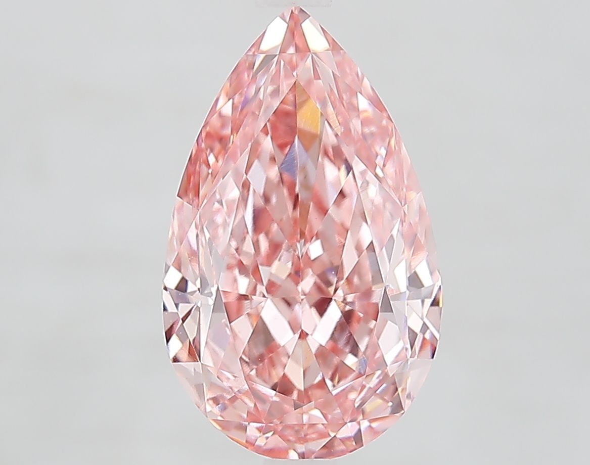 4.10 ct. pear Lab Grown Diamond front image