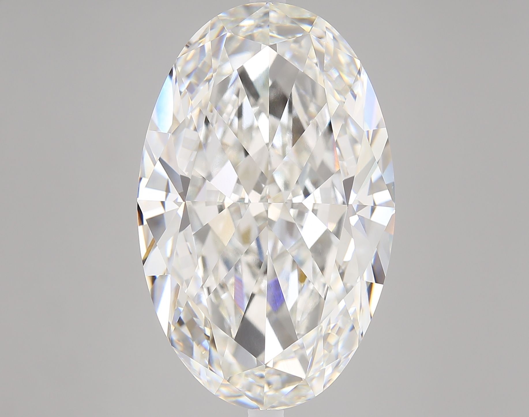 13.09 ct. oval Lab Grown Diamond front image