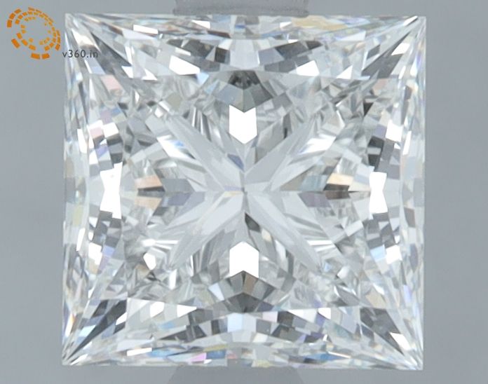 1.39 ct. princess Lab Grown Diamond front image