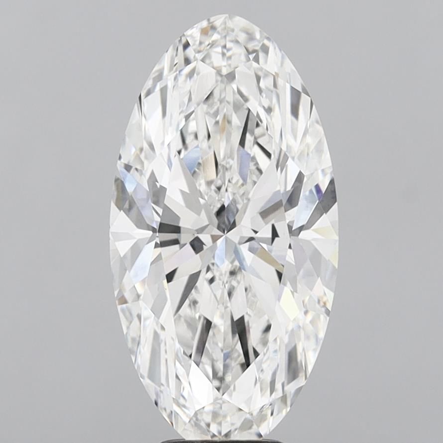 6.59 ct. oval Lab Grown Diamond front image