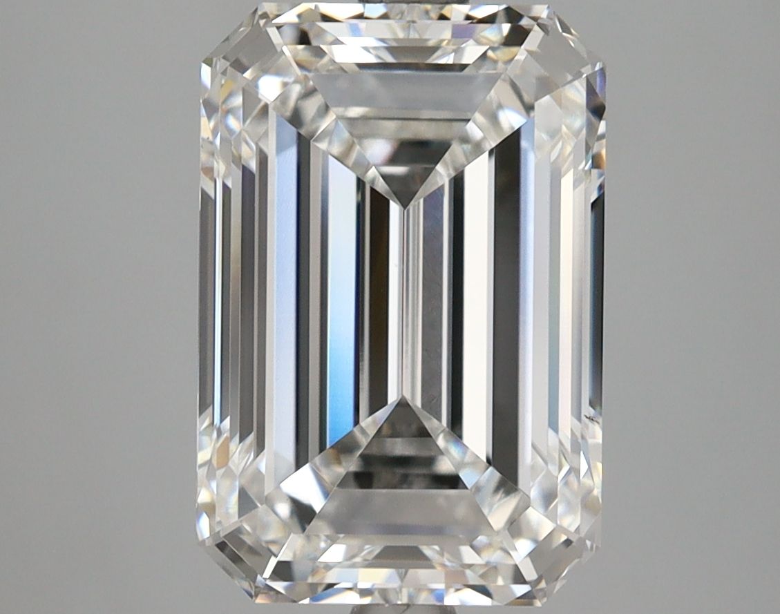 5.03 ct. emerald Lab Grown Diamond front image