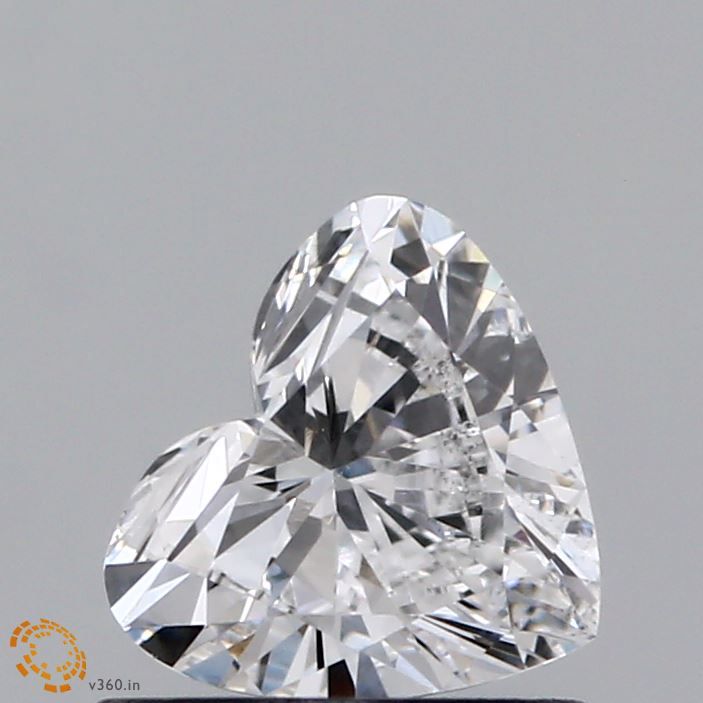 0.64 ct lab-grown Heart Diamond