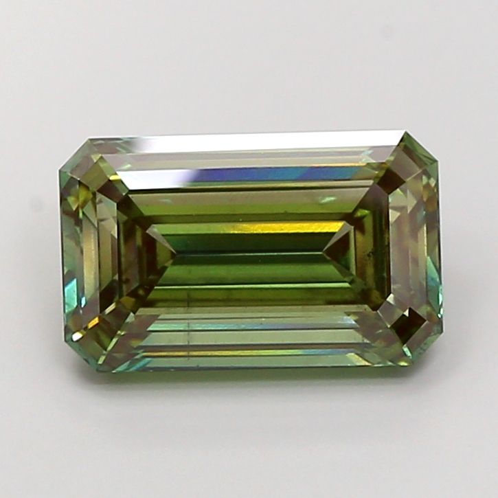 6.57 ct. emerald Lab Grown Diamond front image