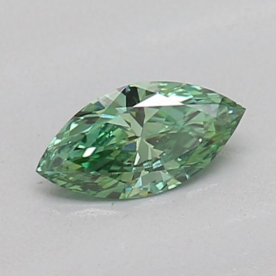 0.16 CT Fancy Vivid Green MARQUISE