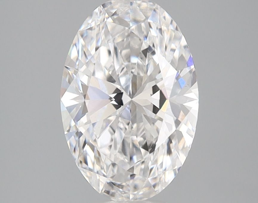 1.58 ct. oval Lab Grown Diamond front image