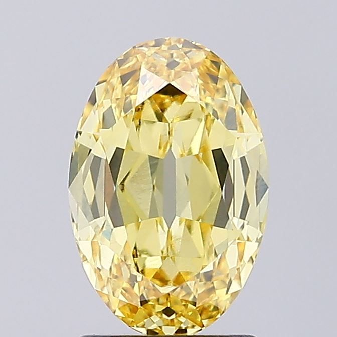 2.01 ct. oval Lab Grown Diamond front image