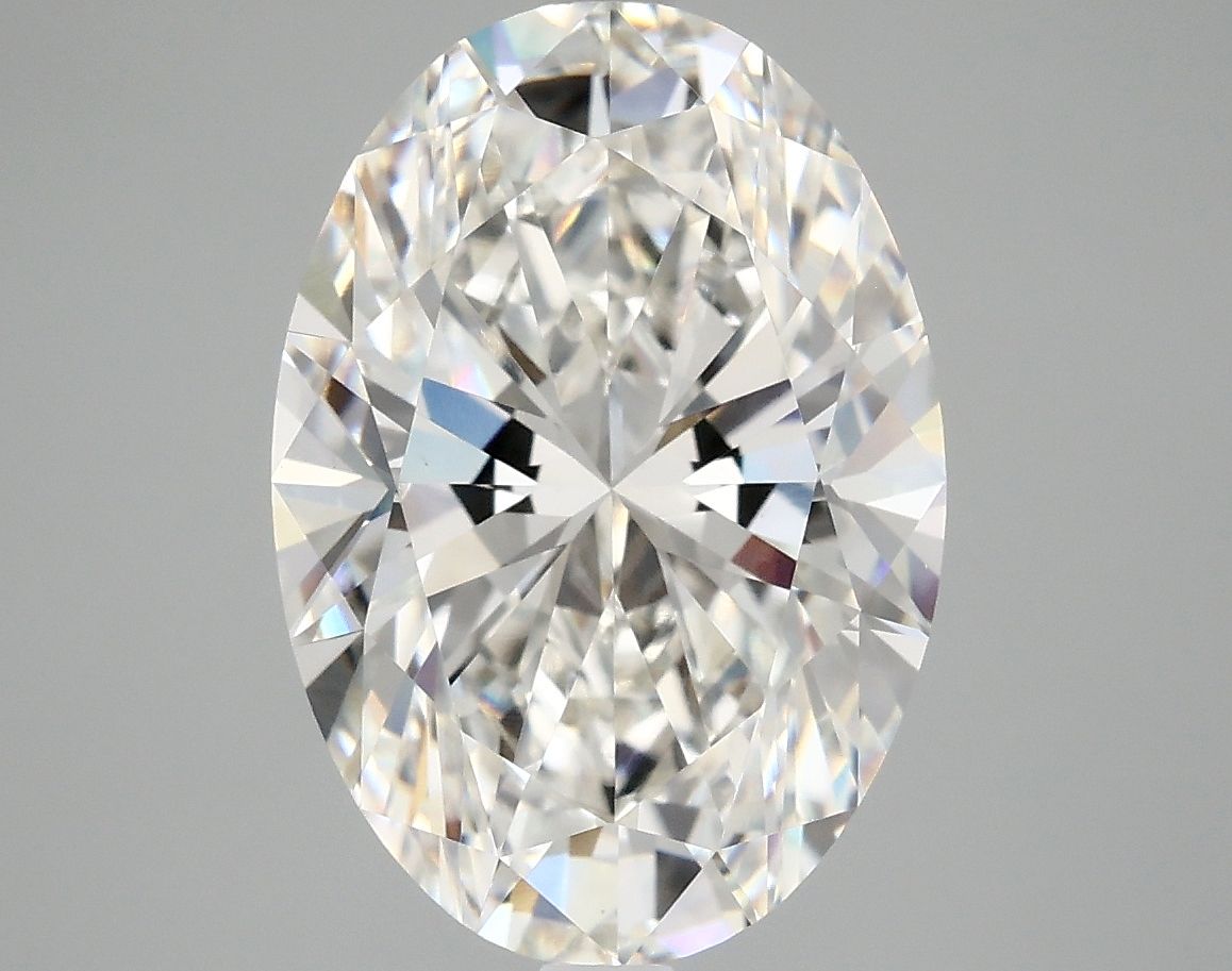 5.01 ct. oval Lab Grown Diamond front image