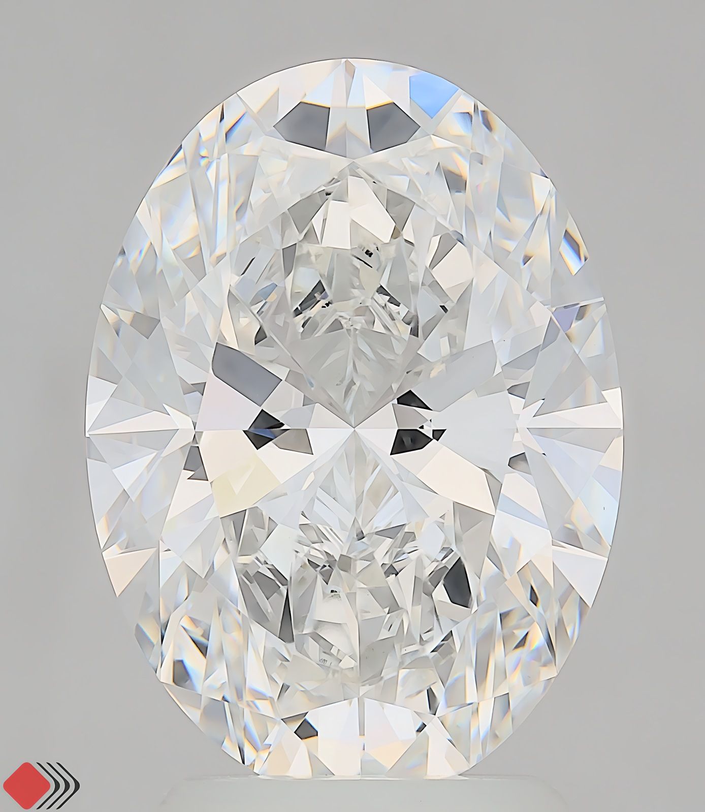 3.09 ct. oval Lab Grown Diamond front image