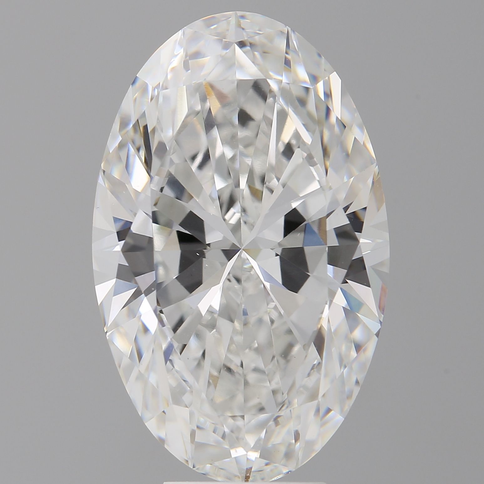 8.02 ct. oval Lab Grown Diamond front image