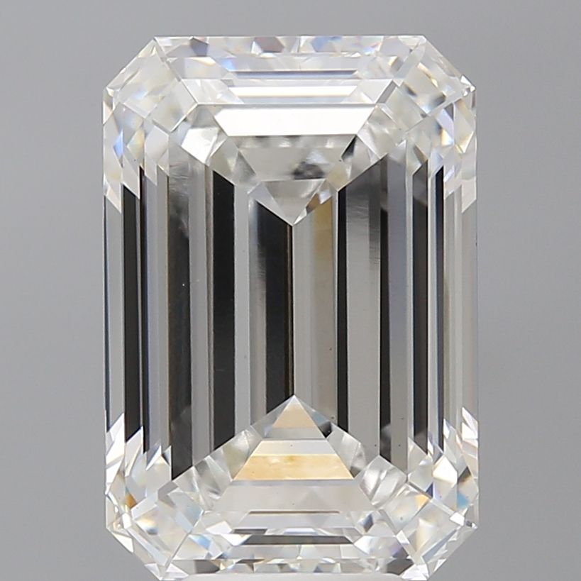 7.60 ct. emerald Lab Grown Diamond front image