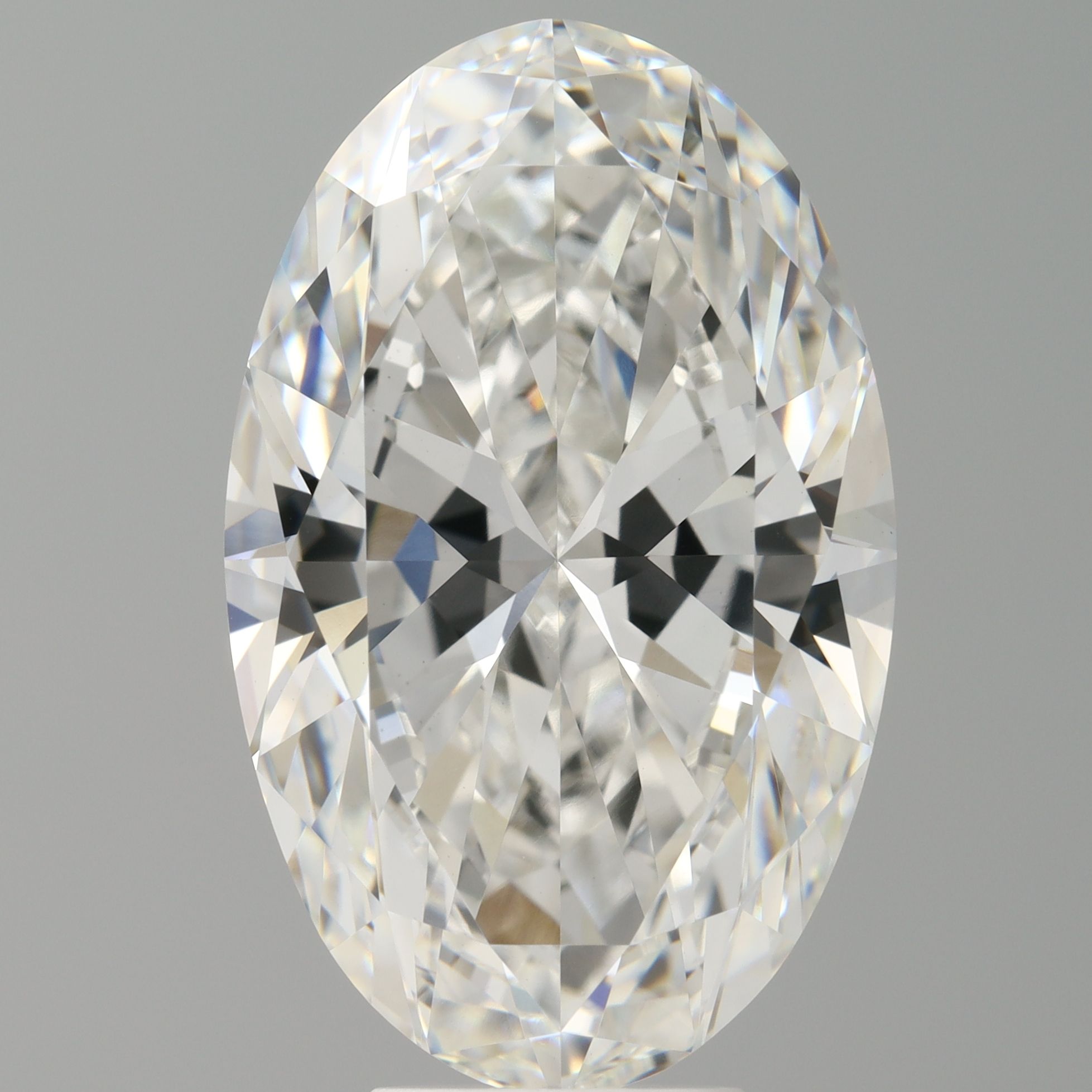7.57 ct. oval Lab Grown Diamond front image