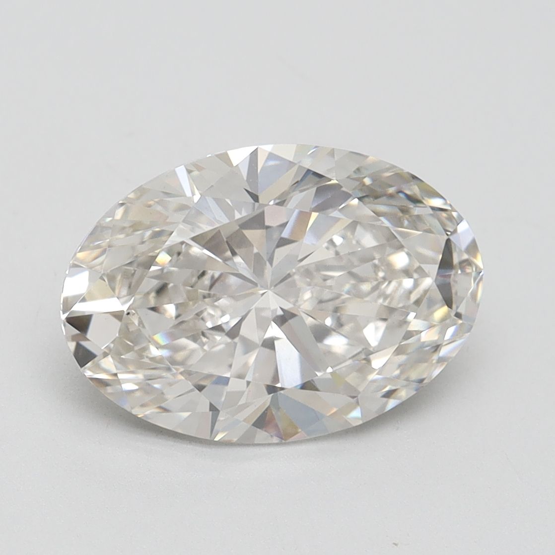 3.03 ct. oval Lab Grown Diamond front image