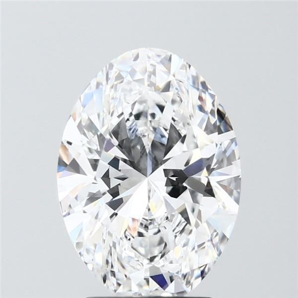 3.04 ct. oval Lab Grown Diamond front image