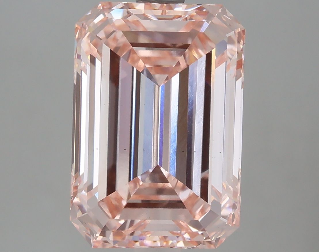 4.03 ct. emerald Lab Grown Diamond front image