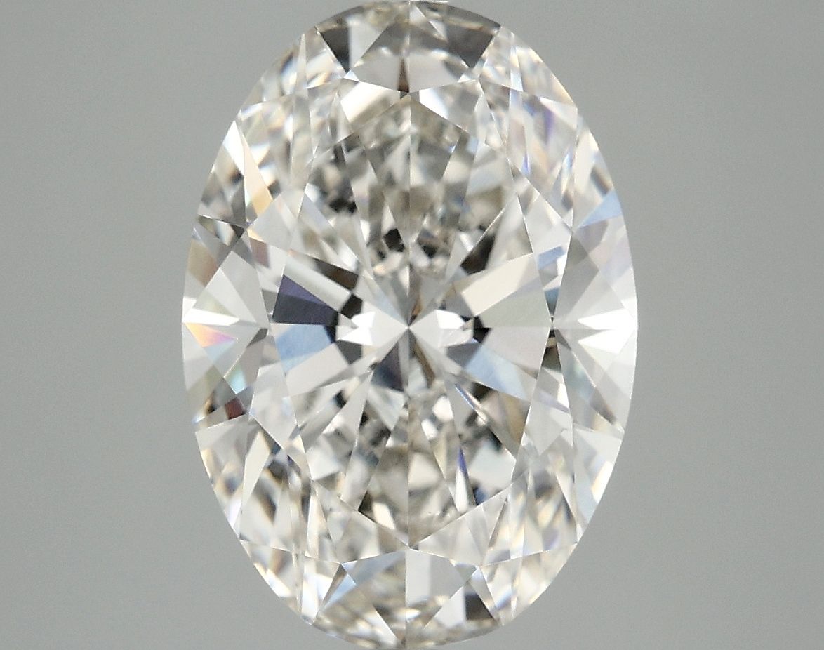 5.02 ct. oval Lab Grown Diamond front image