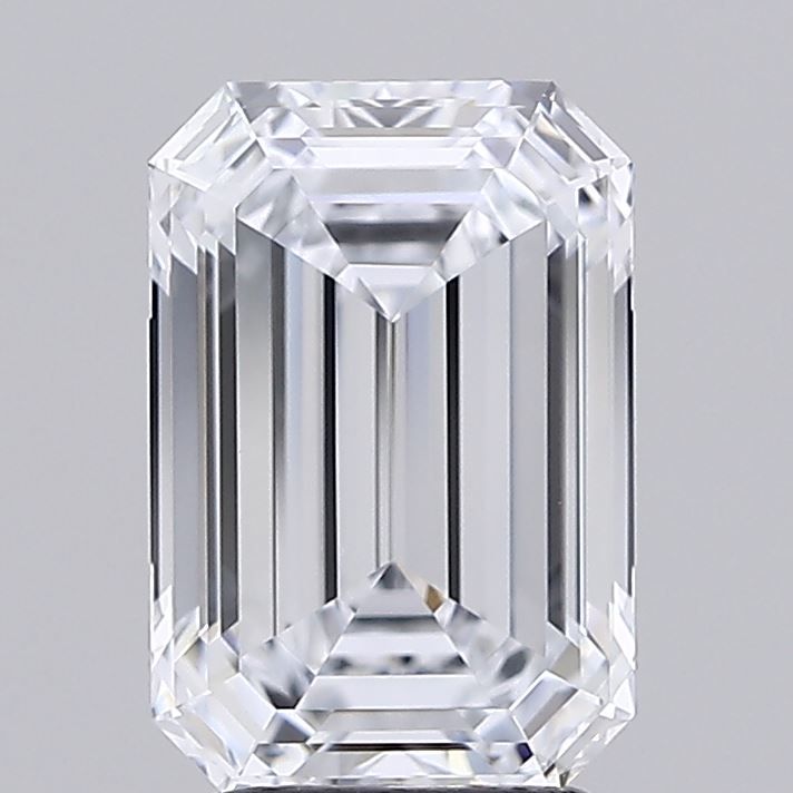 3.02 ct. emerald Lab Grown Diamond front image