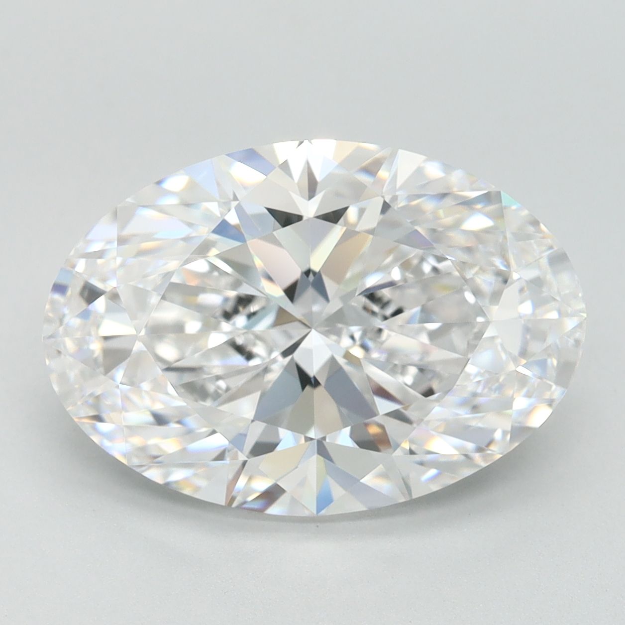 4.19 ct. oval Lab Grown Diamond front image