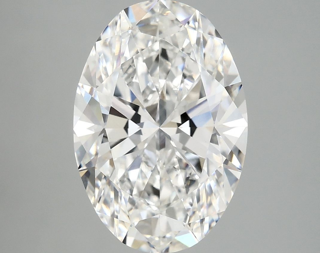 3.88 ct. oval Lab Grown Diamond front image