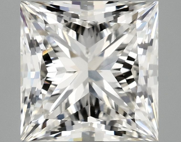 4.01 ct. princess Lab Grown Diamond front image