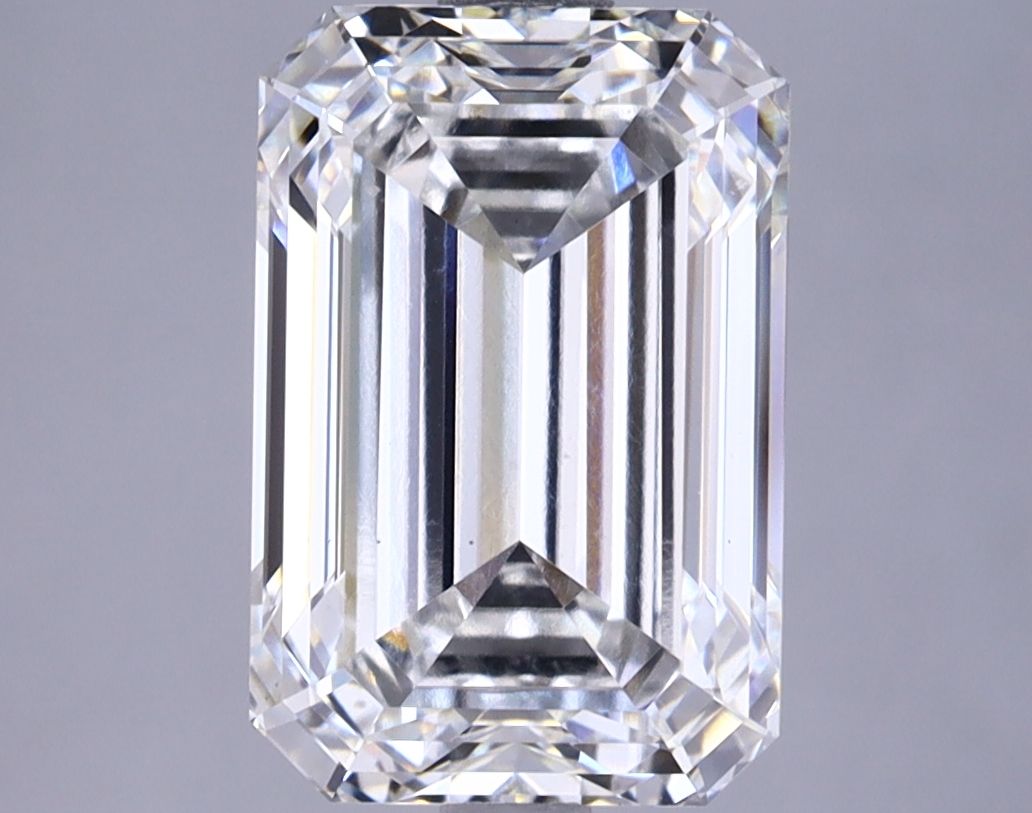 3.88 ct. emerald Lab Grown Diamond front image
