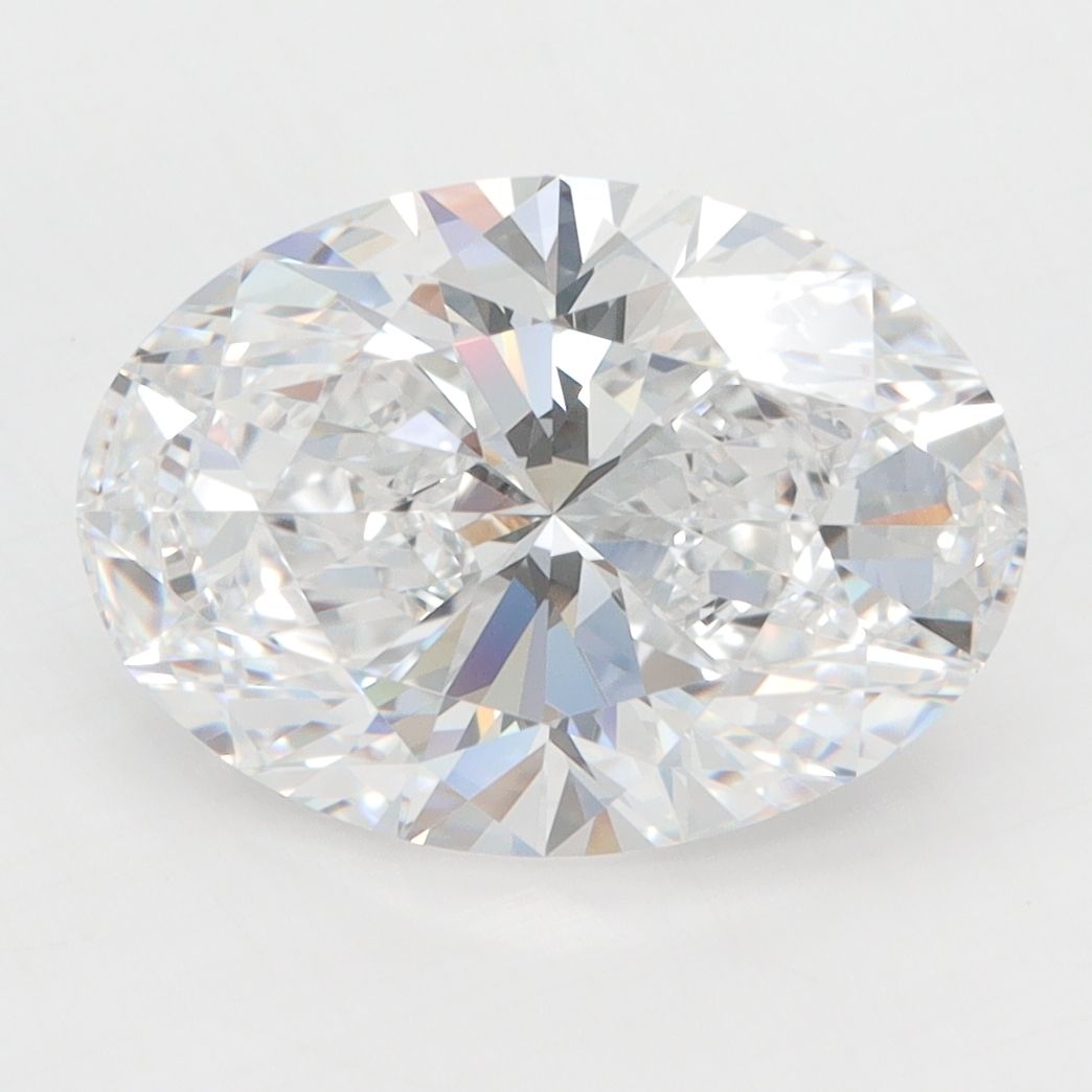 4.02 ct. oval Lab Grown Diamond front image