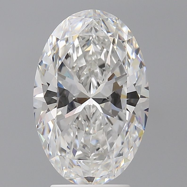 4.02 ct. oval Lab Grown Diamond front image
